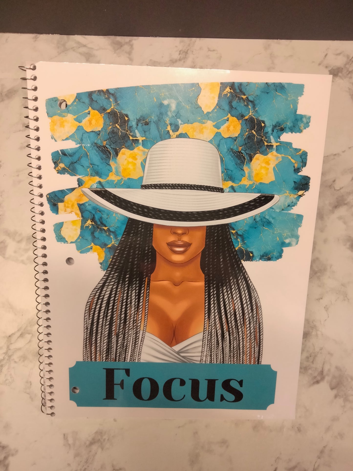 Custom 8" x 10.5" Spiral Notebook – Personalized Design for Stylish Note-Taking
